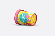 Ice Cream Tub Mockup - 8 views, a Packaging Mockup by Illusiongraphic (Thumbnail 7 of 19)