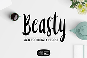 Beasty Fun Fonts, a Font by YandiDesigns (Thumbnail 1 of 3)