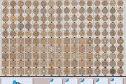 200Pcs Drink Coaster Patterns Bundle, a Pattern Graphic by AtacanDigital (Thumbnail 1 of 8)