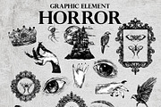 Horror collage. Halloween collection, an Object Graphic by ma_i_vi (Thumbnail 9 of 18)
