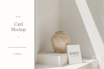 Barro Card Mockup
