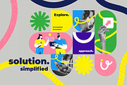 Geometric Infographics Design, an Object Illustration by Creative Graphics (Thumbnail 8 of 10)