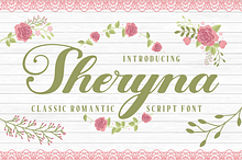 Sheryna Classic Romantic Script Font