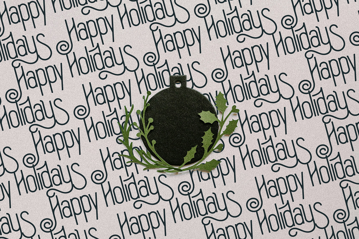 SLTF Holiday Whispers Typeface, a Sans Serif Font by SilverStag Type Foundry (Photo 14 of 20)