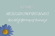 Blue Daisy, a Font by Kristy Hatswell (Thumbnail 3 of 8)
