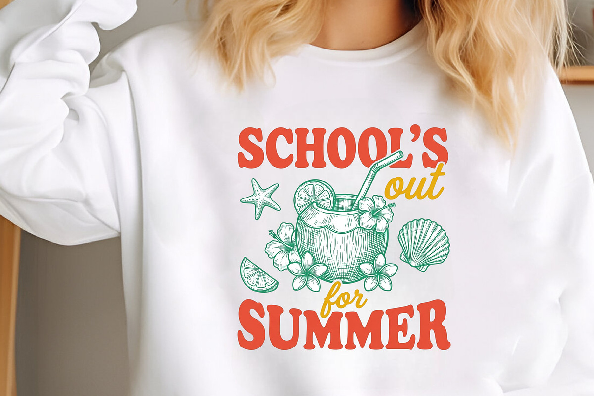 School’s Out for Summer PNG, a Seasonal Illustration by Canvas Craft (Photo 2 of 7)