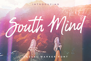 South Mind Font, a Script Font by Ayya Studio (Thumbnail 1 of 11)