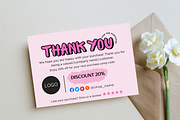Small Business Thank You Card, a Card Template by Elegant_Studio44 (Thumbnail 4 of 5)