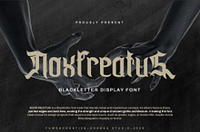 Noxfreatus - Blackletter Display