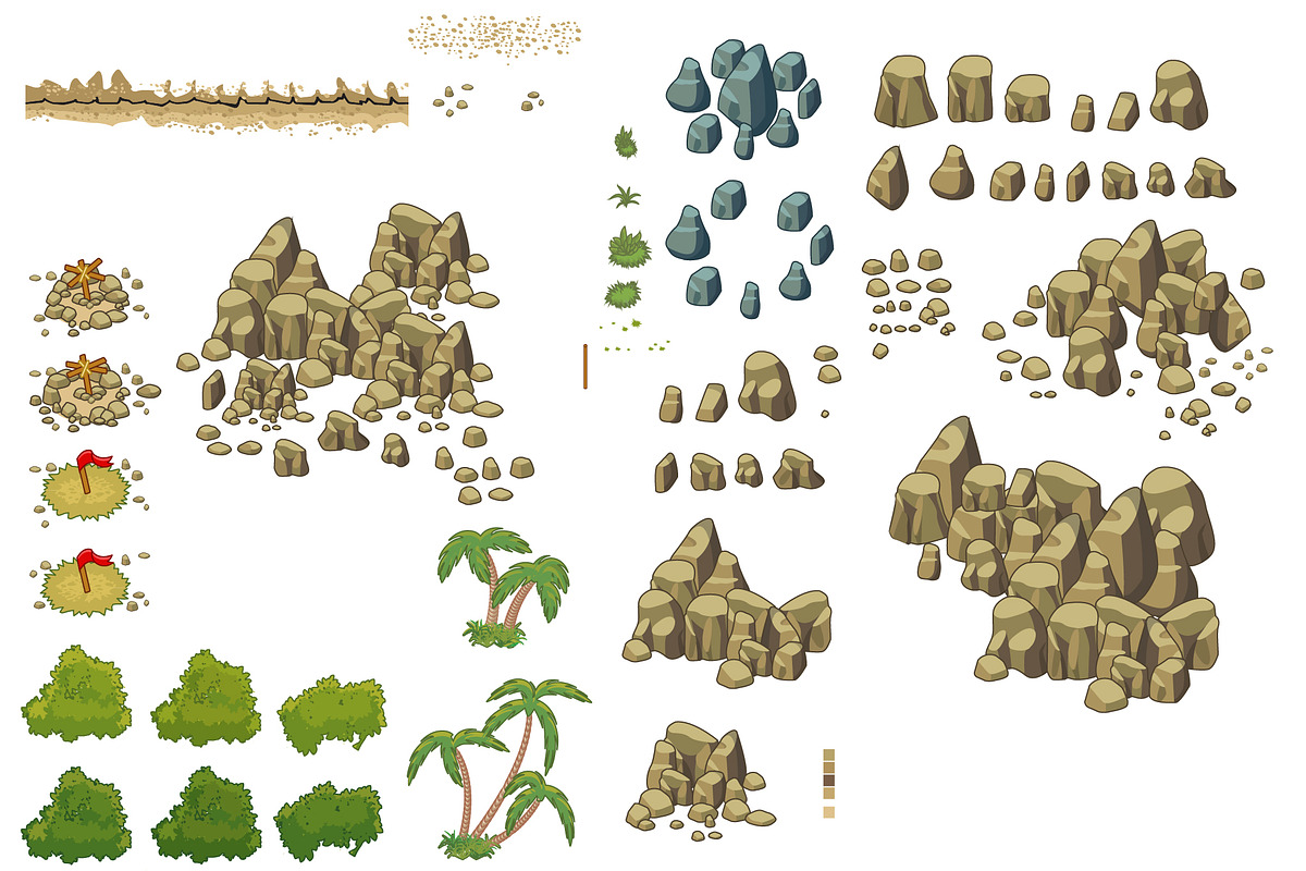 Tower Defence - Desert Pack 1, an Illustration by quicky (Photo 4 of 4)