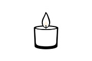 Candle Silhouette Vector Bundle, an Illustration by jahid234 (Thumbnail 50 of 51)