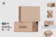 Rectangle Box Packaging Mockup, a Packaging Mockup by pixelmock (Thumbnail 1 of 14)