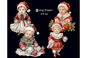 Christmas Baby PNG Clipart