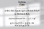 Amsterdam Kingdom, a Script Font by Letterara (Thumbnail 6 of 8)