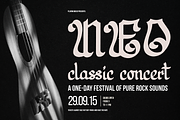 Black Rathen | Blackletter Typeface, a Blackletter Font by Denustudios (Thumbnail 9 of 15)