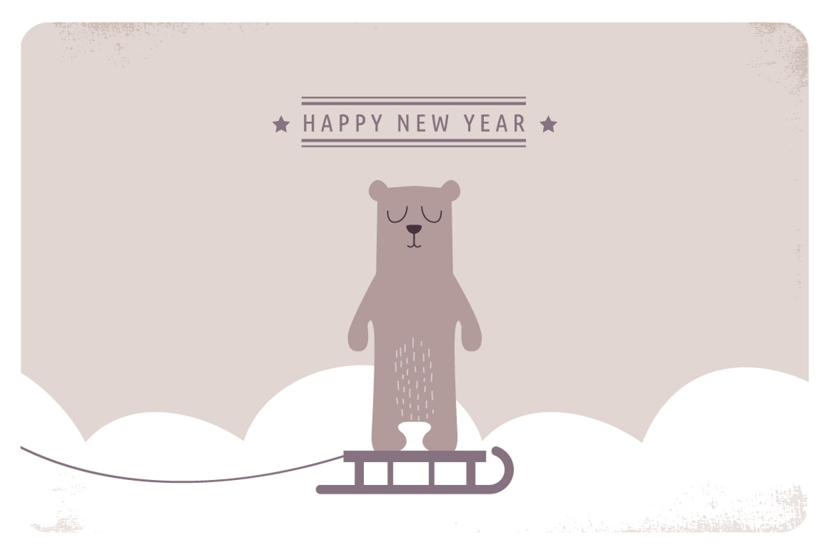 9 Cute Winter/Holiday Greeting Cards, a Graphic by jenny lipets (Photo 3 of 10)
