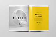 US Letter Brochure Mock-up 2, a Books & Magazine Mockup by Yogurt86 (Thumbnail 6 of 11)
