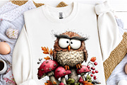 Whimsical Woodland Animal Clipart, a Seasonal Illustration by OK Design (Thumbnail 5 of 6)
