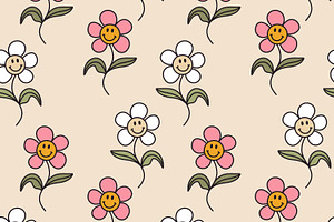 70s Retro Pattern Collection Mood