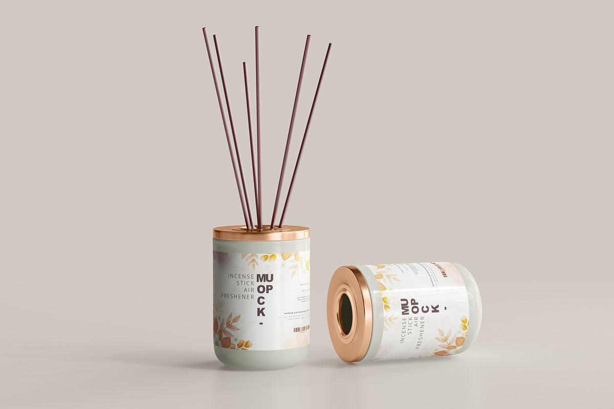 Incense Air Freshener Mockups, a Packaging Mockup by pmvch (Photo 10 of 20)