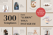 Lurion Instagram templates Canva, a Social Media Template by VeliusCreativeStudio (Thumbnail 1 of 9)