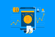 Bitcoin Illustration Pack, a Graphic by Wilsonkjc (Thumbnail 2 of 5)