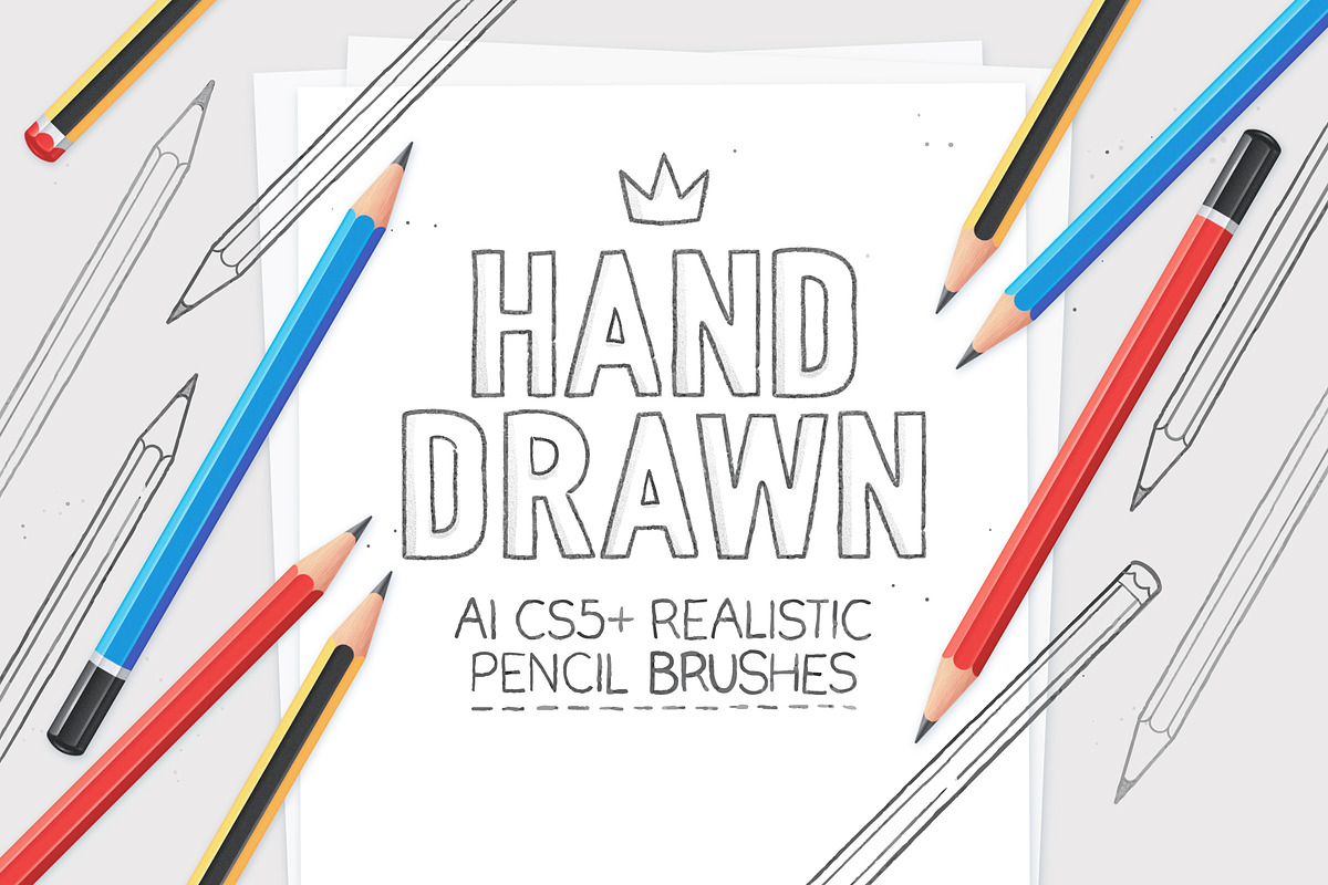 Realistic Pencil Brushes, a Brush Add-On by Side Project (Photo 1 of 5)