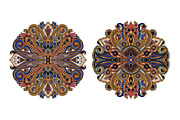 Paisley Vector Bundle, an Illustration by StabuLaRasa illustration (Thumbnail 10 of 27)
