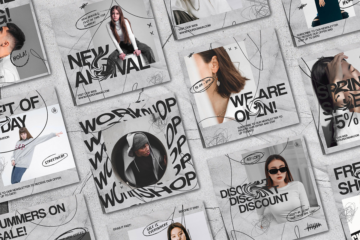 Avante - Instagram Templates, a Social Media Template by Rakyu (Photo 4 of 6)