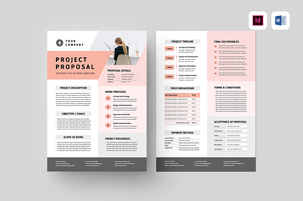 Project Proposal, a Stationery Template by Leaflove