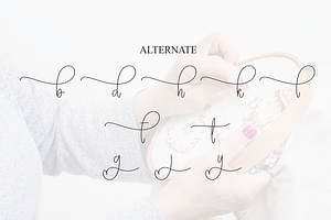 Embroidery Signature Script Font