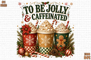 Jolly & Caffeinated Coffee Christmas