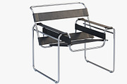 Wassily Chair by Marcel Breuer 3d, a Furniture 3D Model by 3dmitruk (Thumbnail 5 of 12)