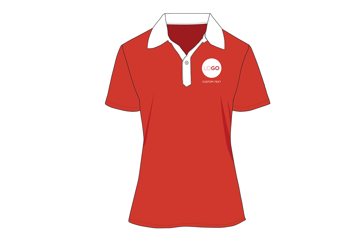 Golf/Polo Shirt - Template, an Apparel Mockup by Mark Anthony Media (Photo 2 of 4)