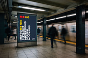 New York Metro Ad Screen Mock-Up 3, an Advertising Mockup by Graphic Shelter (Thumbnail 7 of 8)