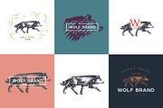 Wolf logo, a Branding & Logo Template by DOBROGRAPH (Thumbnail 2 of 4)