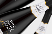 Champagne Black Bottle Mockup, a Packaging Mockup by Graxaim Mock-up (Thumbnail 4 of 7)