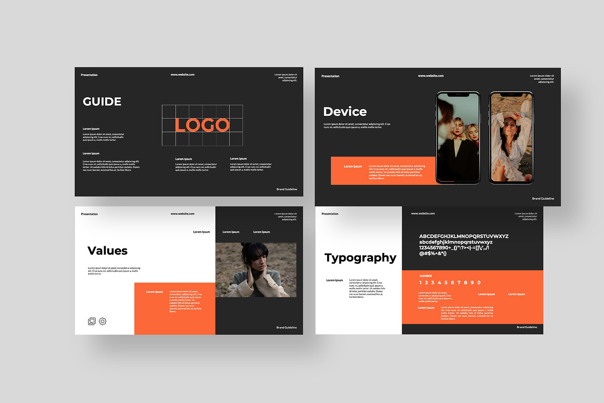 Marvela | Brand Guidelines Google S, a Presentation Template by Spesifikstd (Photo 7 of 11)