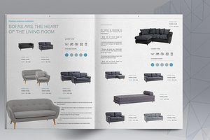 Furniture Catalog Layout