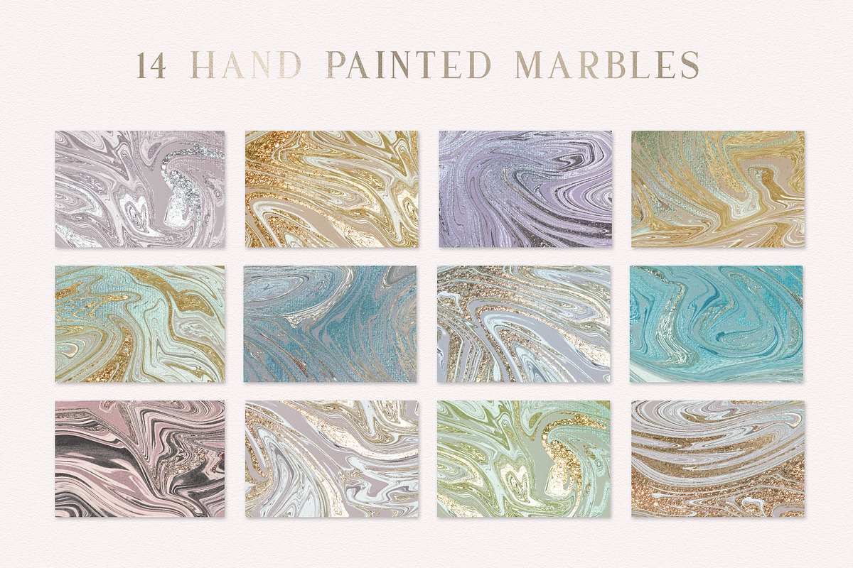 Modern Marbles Textures Vol 01, a Texture Graphic by Photohacklovers