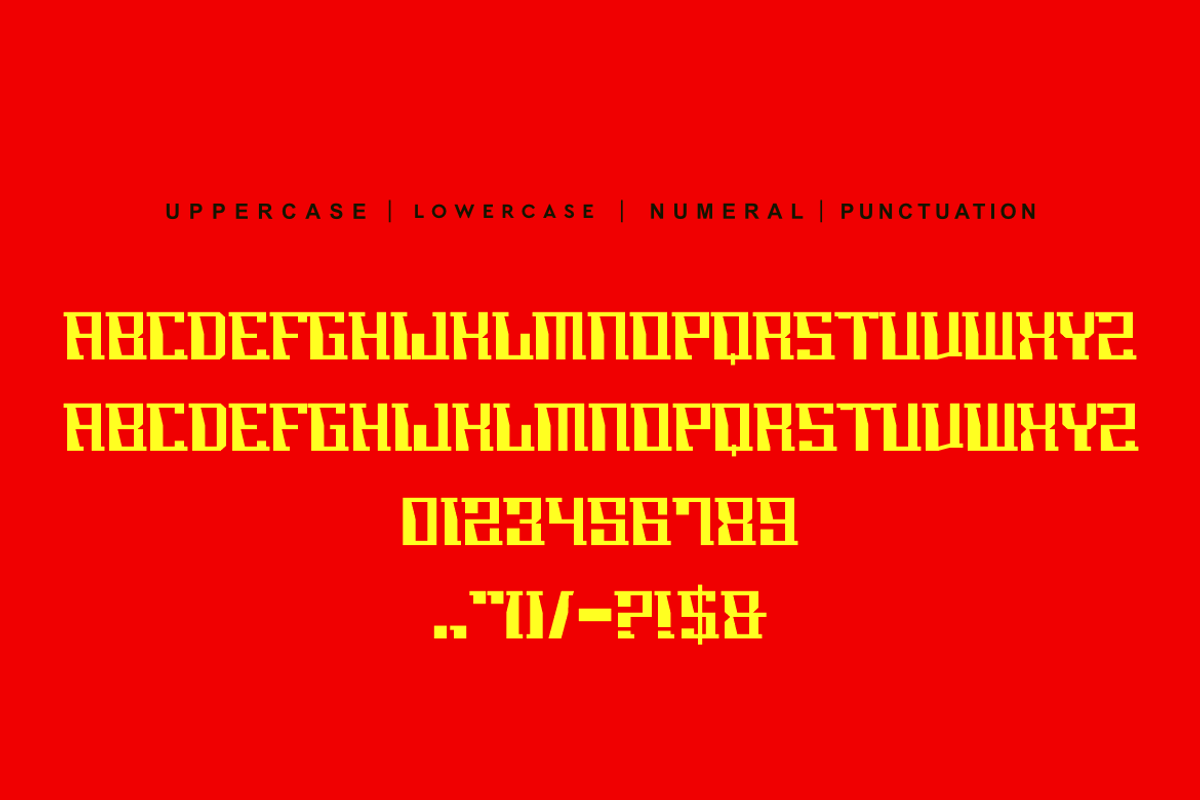 Bolt Flash Font, a Serif Font by alon kelakon (Photo 4 of 5)