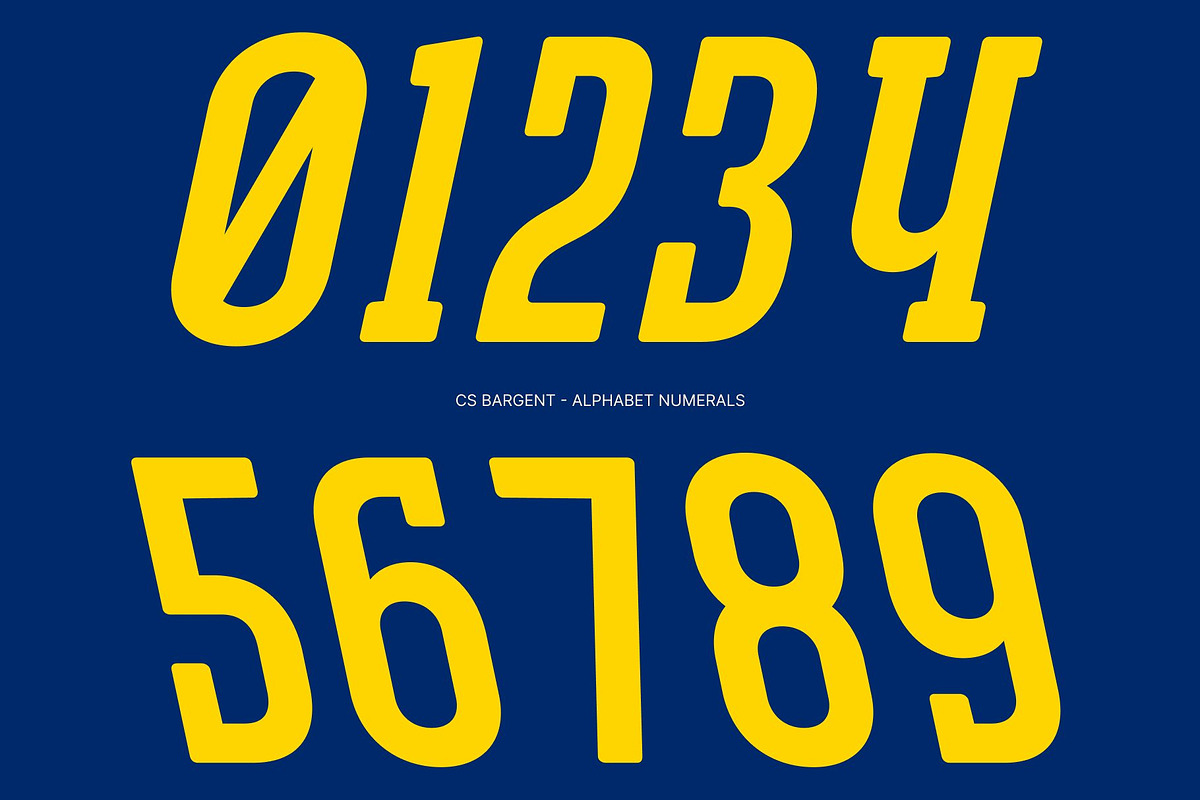 CS Bargent – Slab Serif Font, a Slab Serif Font by Craft Supply Co. (Photo 6 of 8)