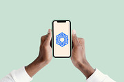 Tech Hexagon Line Art Logo, a Branding & Logo Template by Vectorium Studio (Thumbnail 4 of 9)