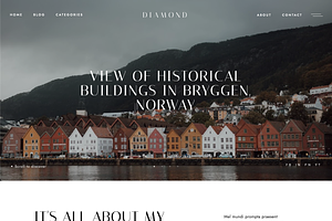 Diamond Responsive Blogger Theme