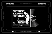 Stoute - Futuristic Display Font, a Sans Serif Font by Typeagle (Thumbnail 8 of 9)