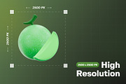 Fruits 3D Icon Pack, an Object 3D Model by Haps Space (Thumbnail 2 of 4)