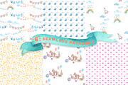 Baby shower watercolor collection, an Object Illustration by soolima (Thumbnail 2 of 6)
