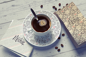 Coffee Scene Mockup