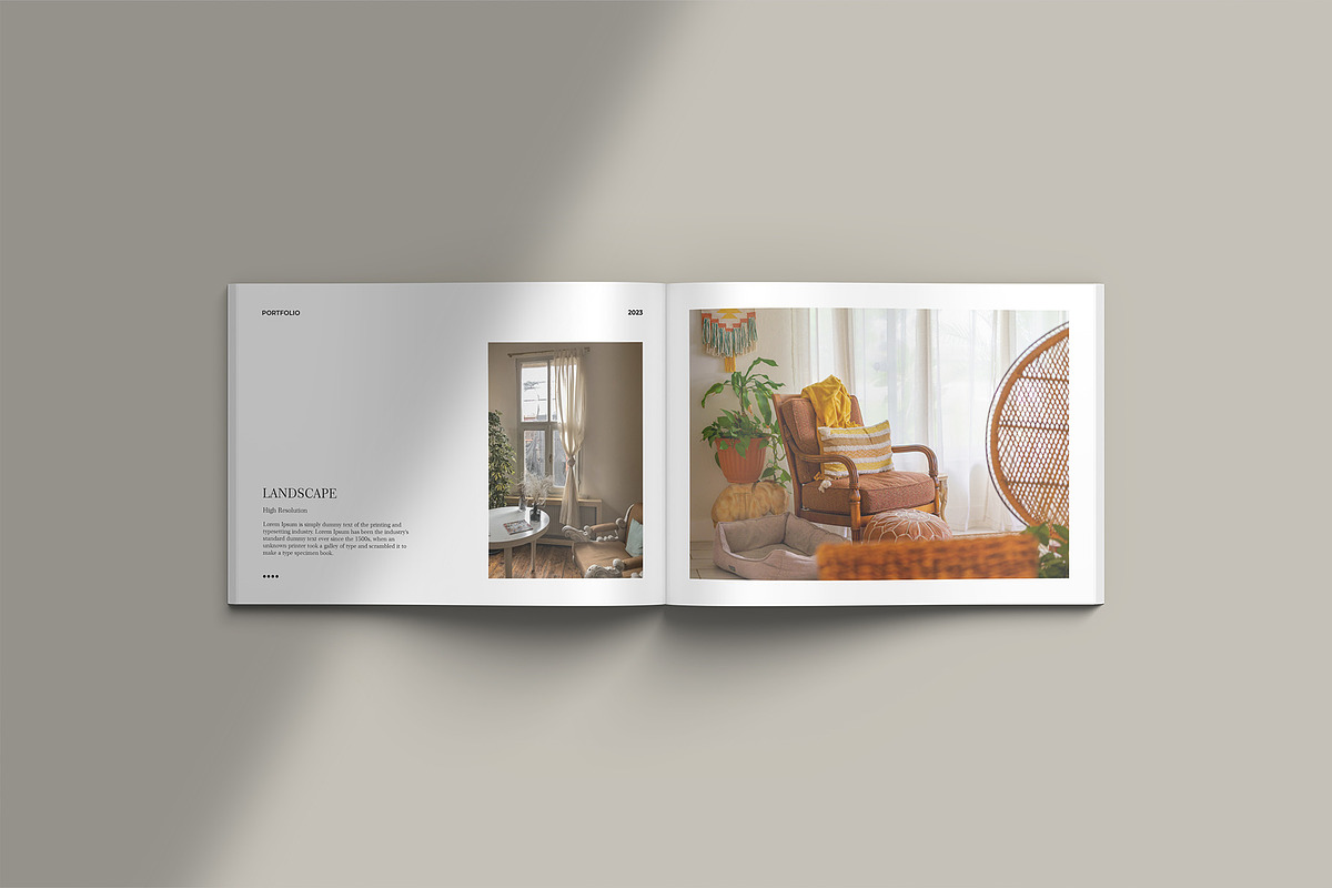 A4 Landscape Magazine Mockup, a Books & Magazine Mockup by graphicpages (Photo 4 of 15)
