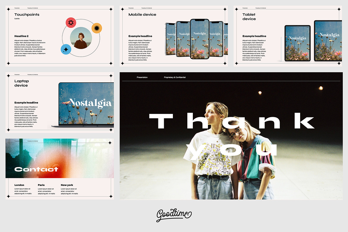Nostalgia - Powerpoint template, a Presentation Template by GoodtimeCreative (Photo 6 of 7)